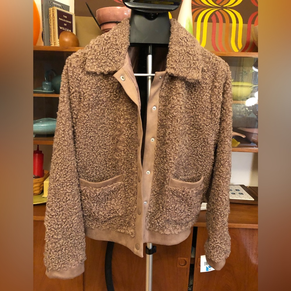 Soft Furry Feeling Coat